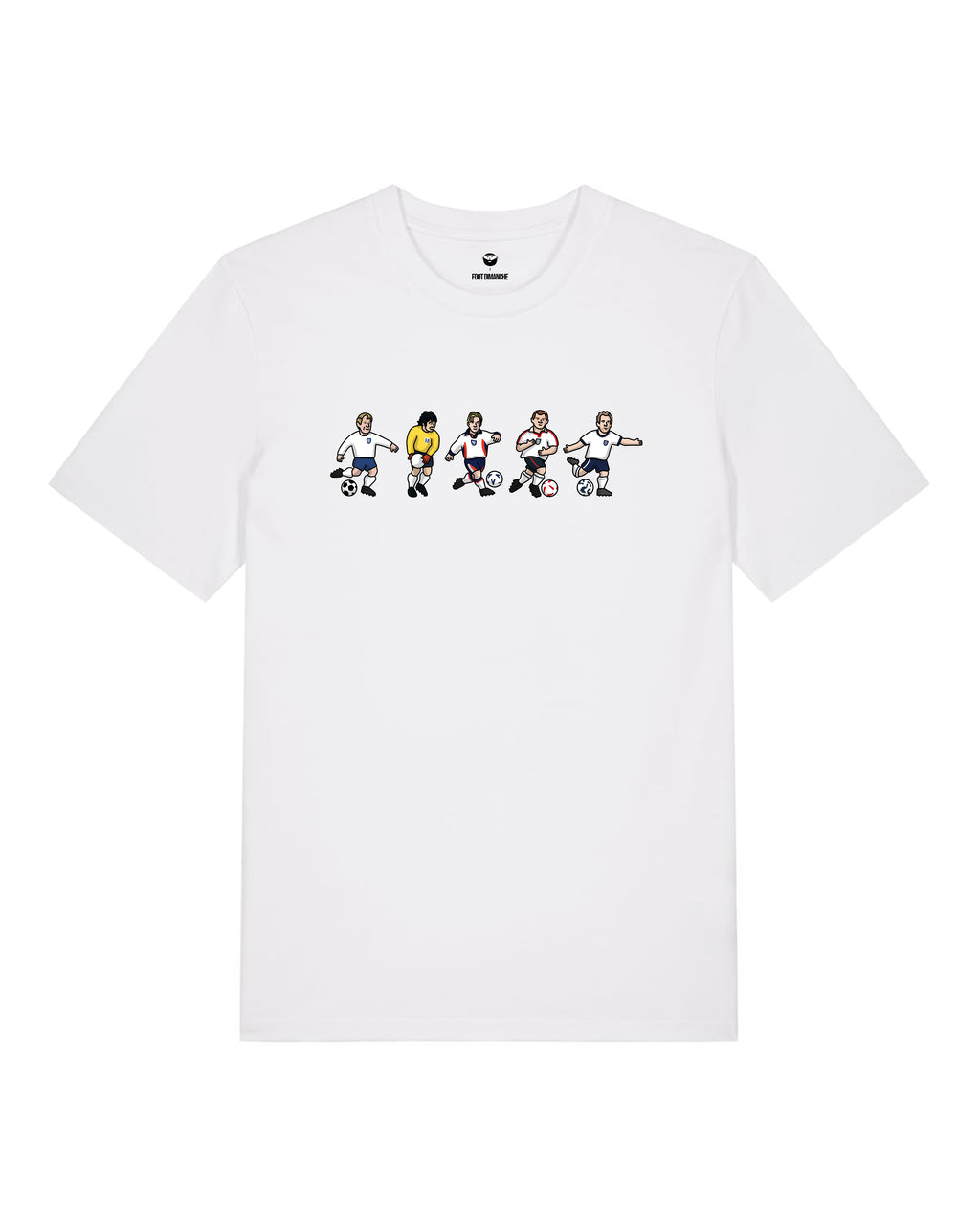 Tee Shirt Angleterre - Foot Dimanche x Clément Striano