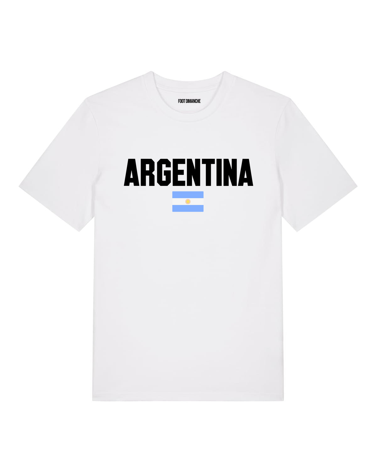 Tee Shirt Argentina Maradona 10 -  Foot Dimanche