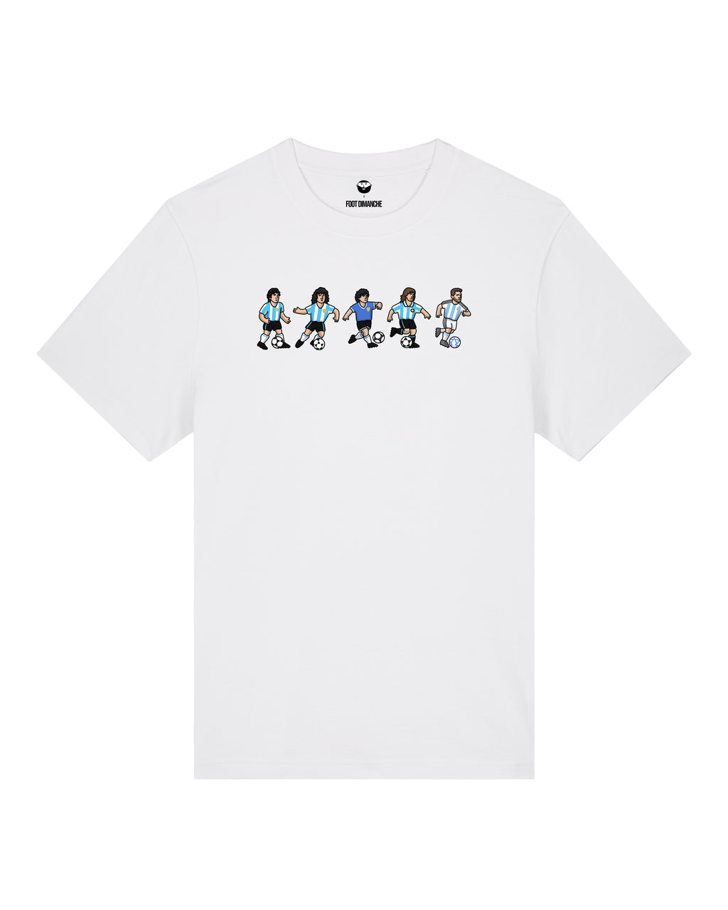 Tee Shirt Argentine - Foot Dimanche x Clément Striano