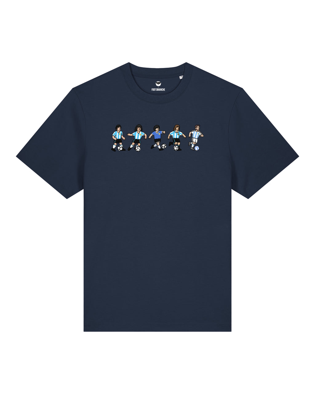 Tee Shirt Argentine - Foot Dimanche x Clément Striano