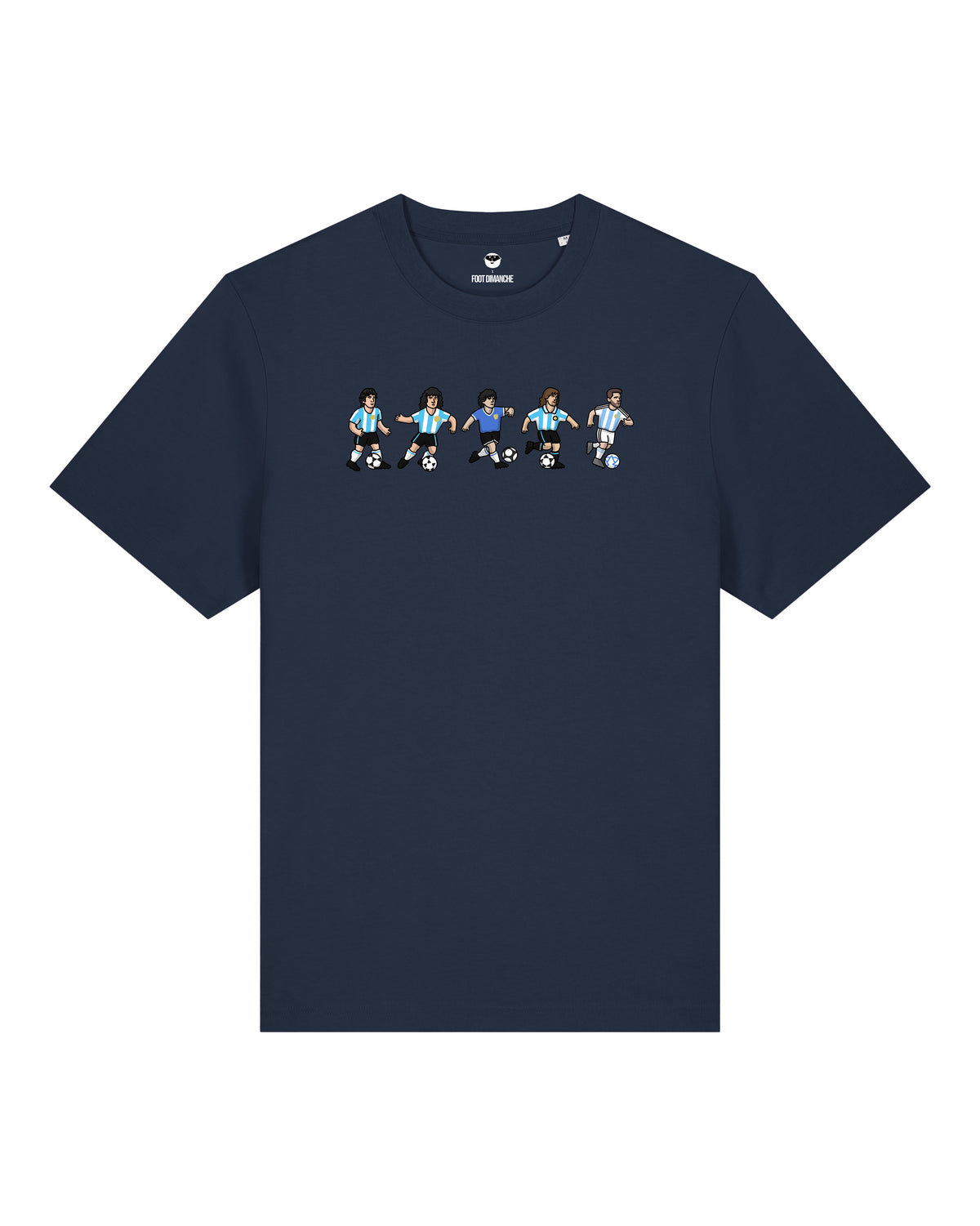 Tee Shirt Argentine - Foot Dimanche x Clément Striano