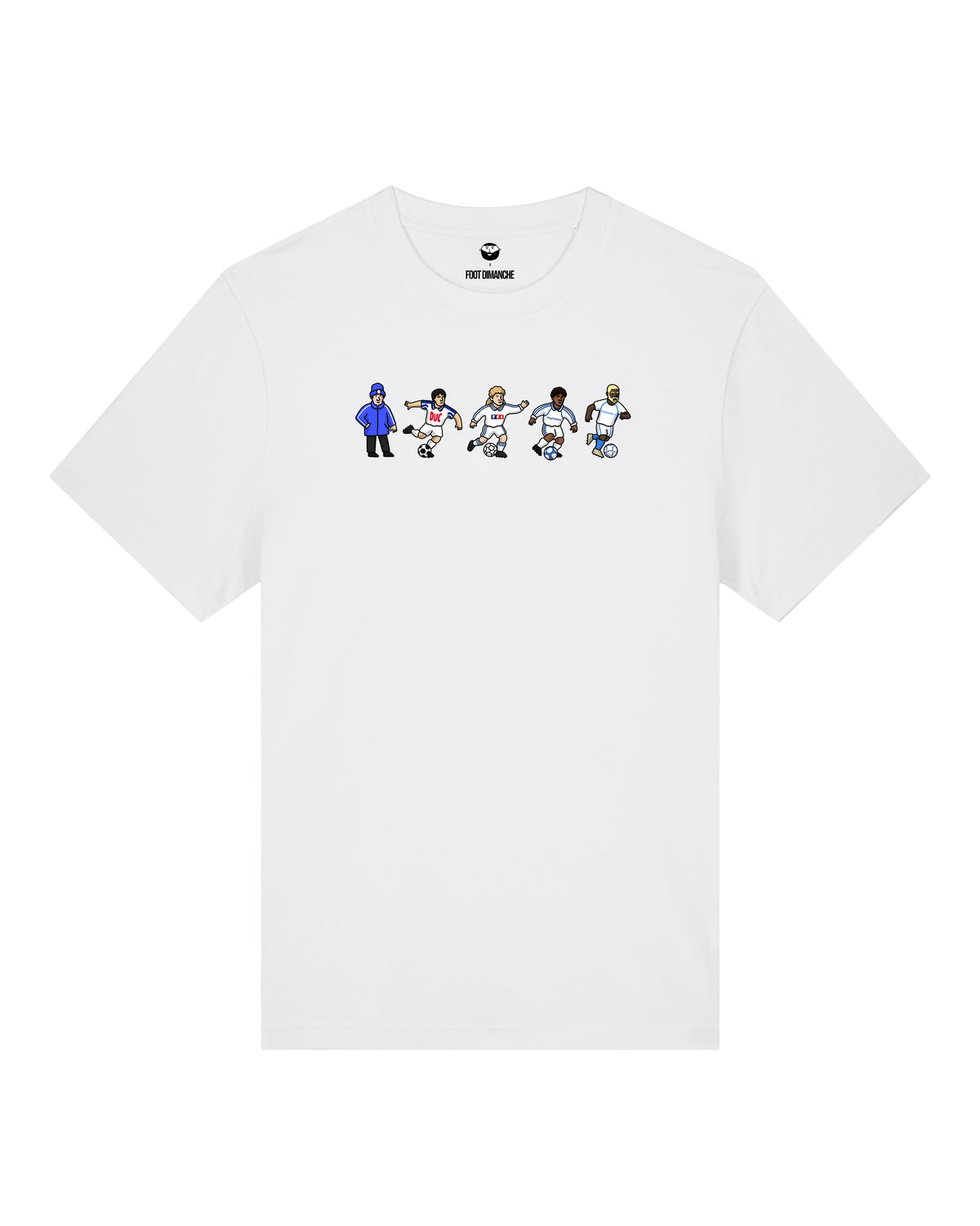 Tee Shirt Auxerre - Foot Dimanche x Clément Striano
