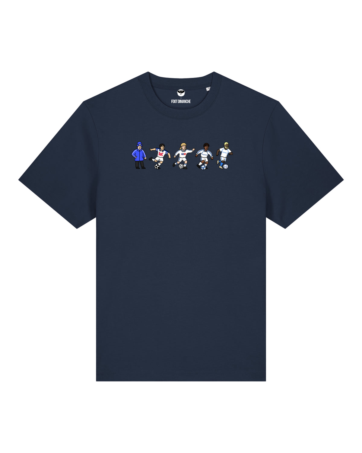 Tee Shirt Auxerre - Foot Dimanche x Clément Striano