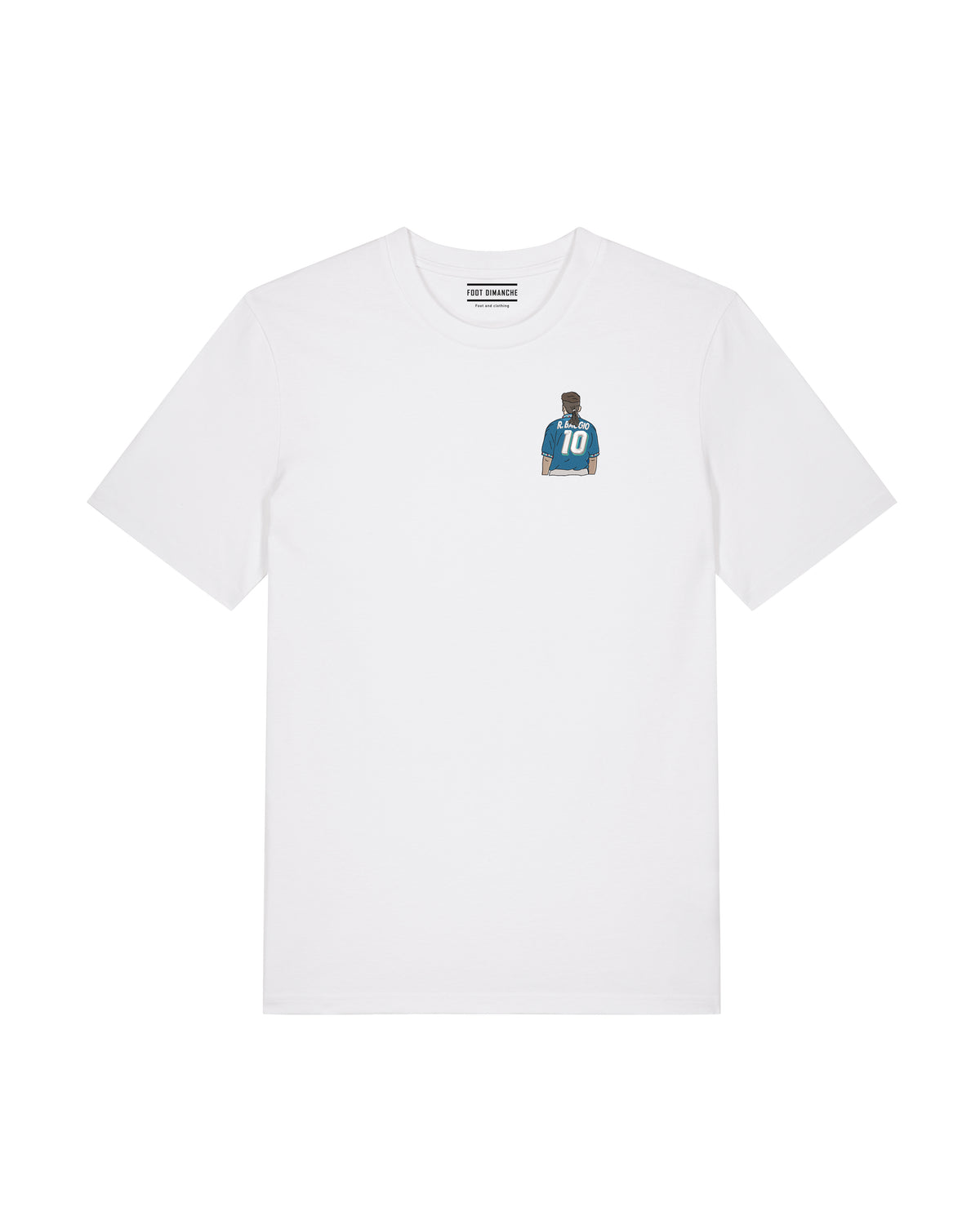 Tee Shirt Baggio 94 brodé - Foot Dimanche