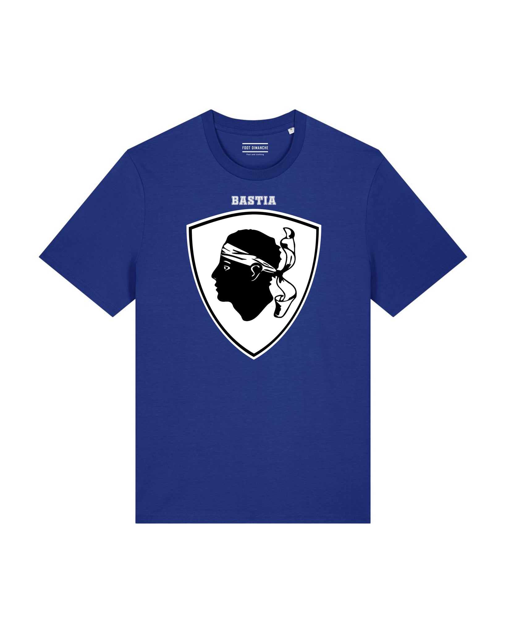 Tee Shirt Bastia Rétro - Foot Dimanche