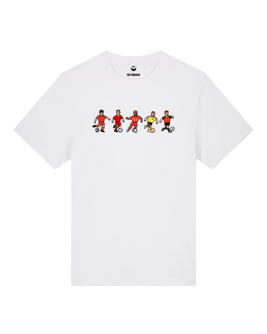 Tee Shirt Belgique - Foot Dimanche x Clément Striano