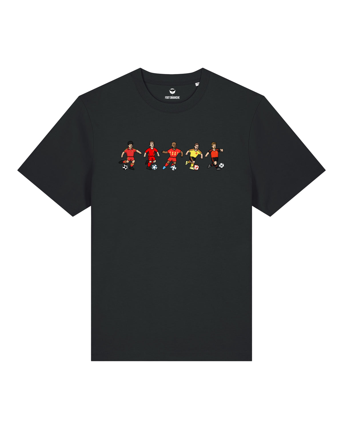 Tee Shirt Belgique - Foot Dimanche x Clément Striano