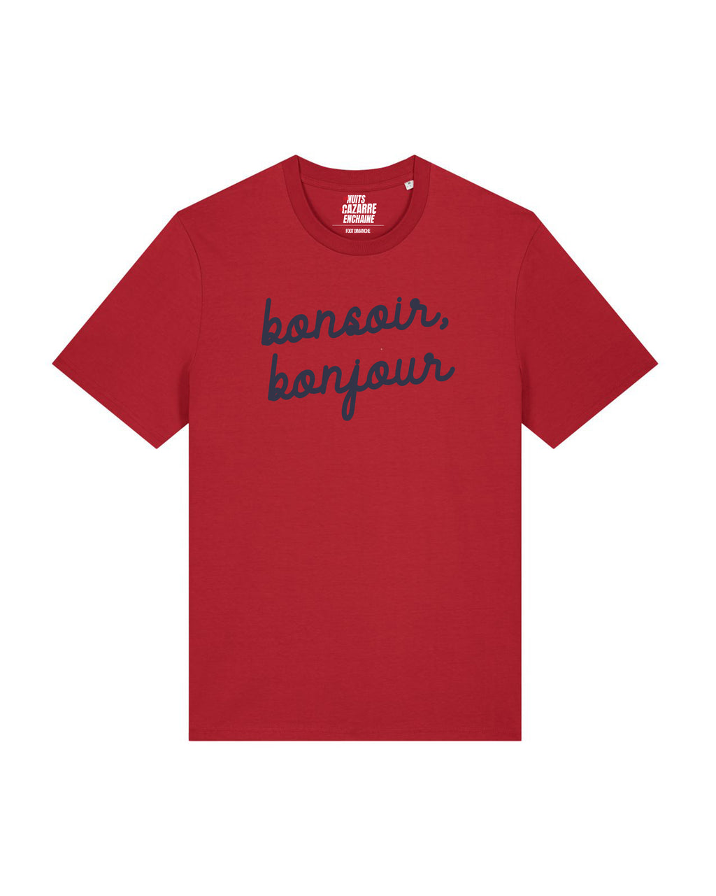 Tee Shirt Bonsoir, Bonjour - Cazarre x Foot Dimanche