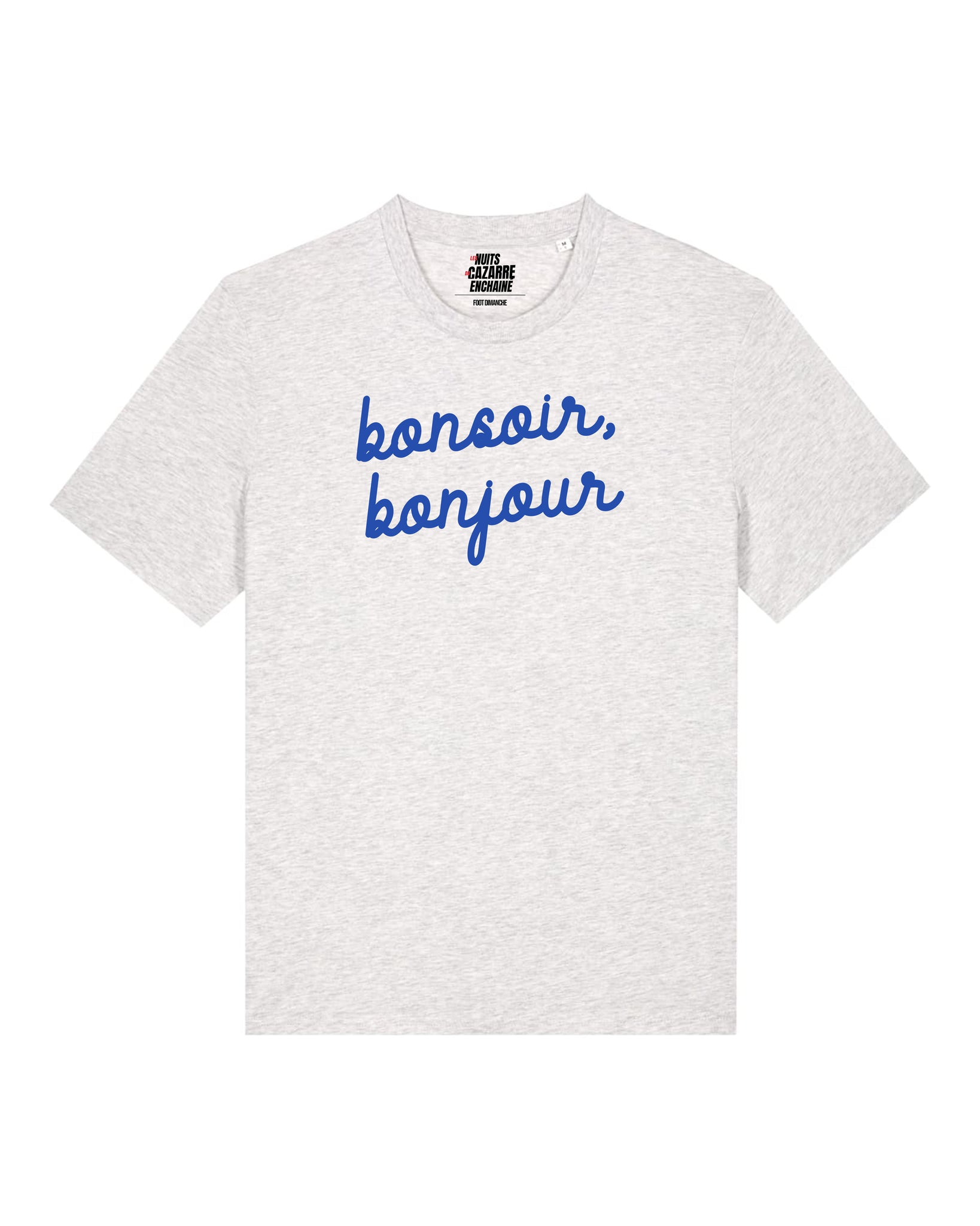 Tee Shirt Bonsoir, Bonjour - Cazarre x Foot Dimanche