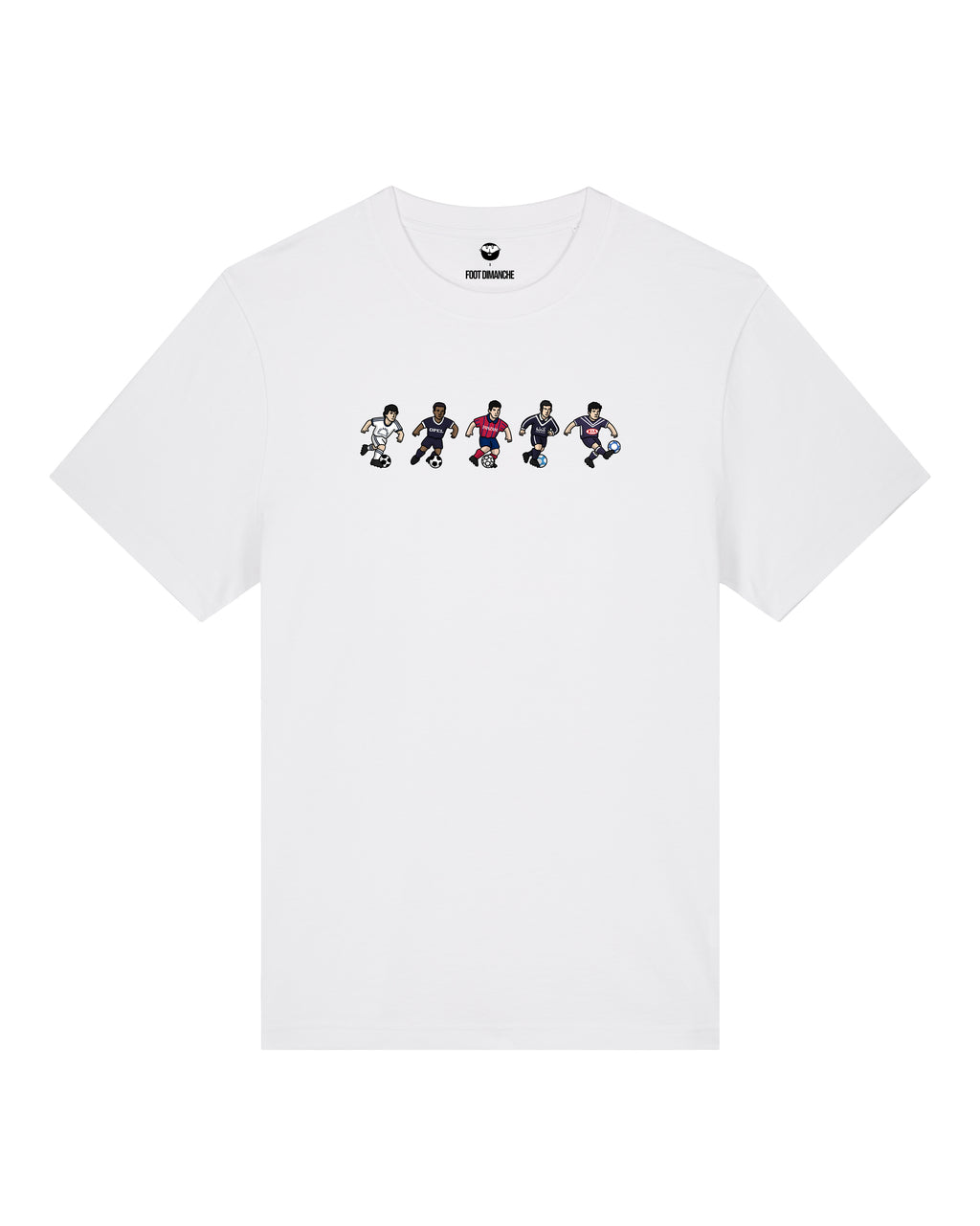 Tee Shirt Bordeaux - Foot Dimanche x Clément Striano