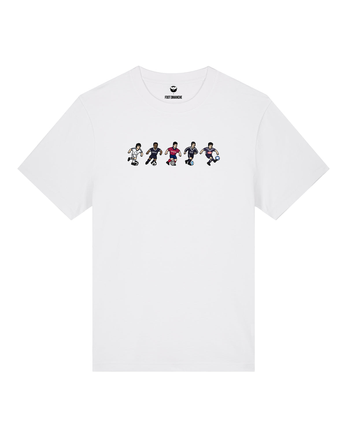 Tee Shirt Bordeaux - Foot Dimanche x Clément Striano