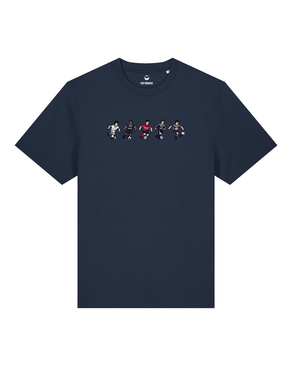 Tee Shirt Bordeaux - Foot Dimanche x Clément Striano
