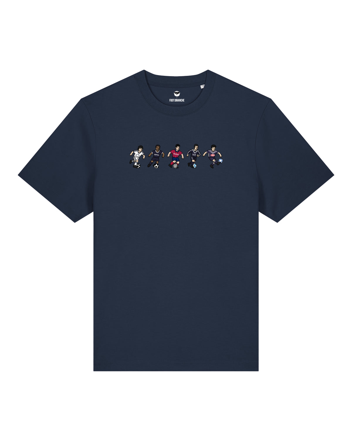 Tee Shirt Bordeaux - Foot Dimanche x Clément Striano
