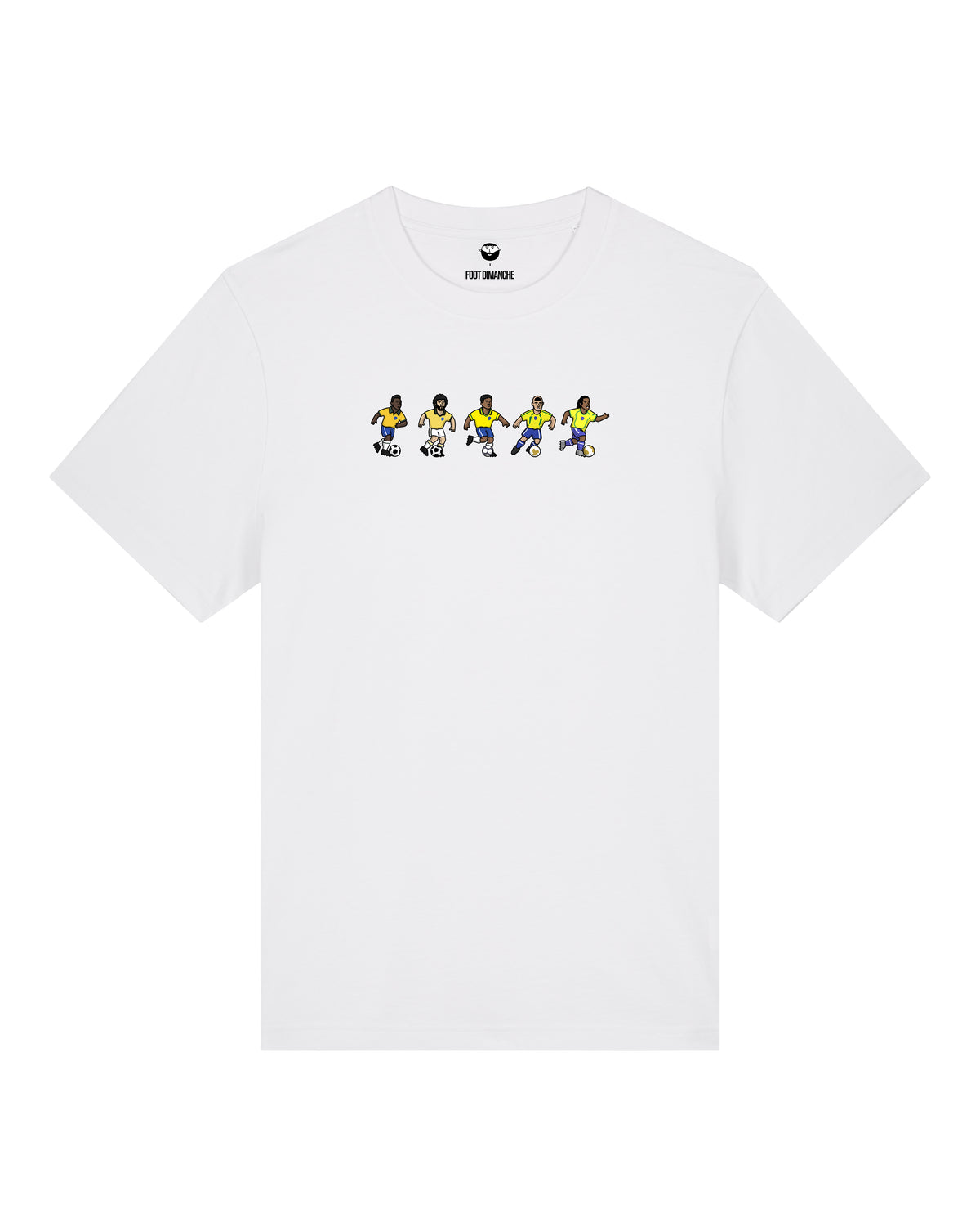 Tee Shirt Brésil - Foot Dimanche x Clément Striano