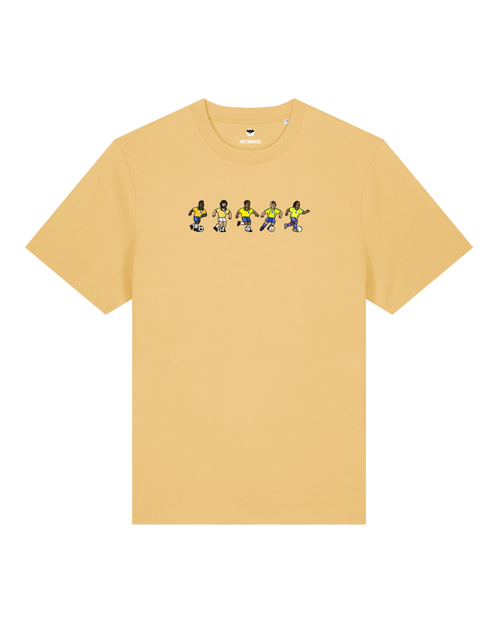 Tee Shirt Brésil - Foot Dimanche x Clément Striano