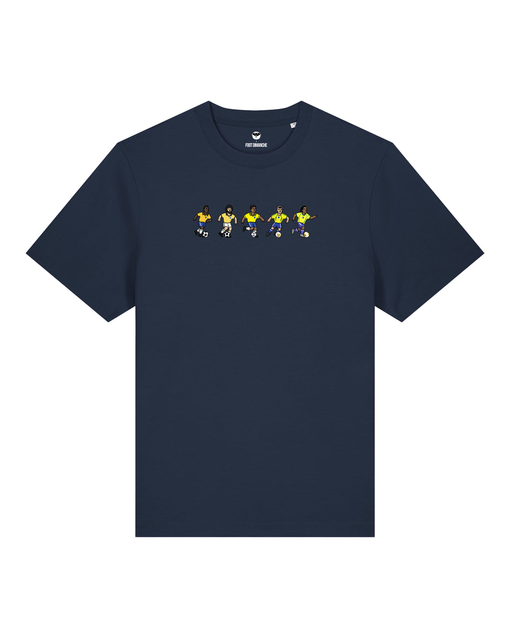 Tee Shirt Brésil - Foot Dimanche x Clément Striano