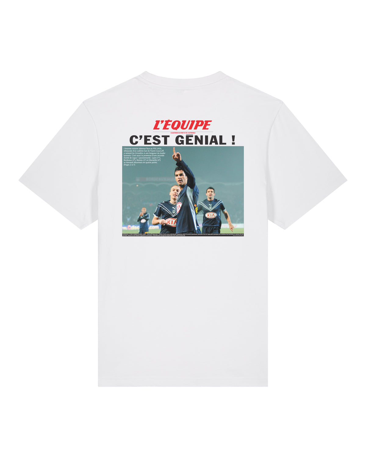Tee Shirt C'est Genial - L'Equipe x Foot Dimanche