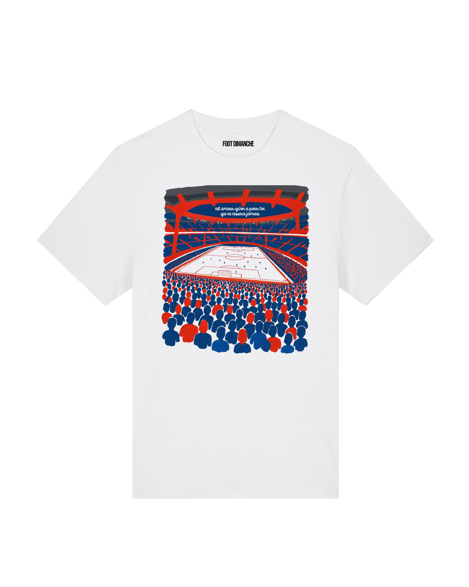 Tee Shirt Cet amour qu'on a pour toi Paris - Foot Dimanche