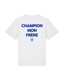 Tee Shirt Champion mon frère - Foot Dimanche
