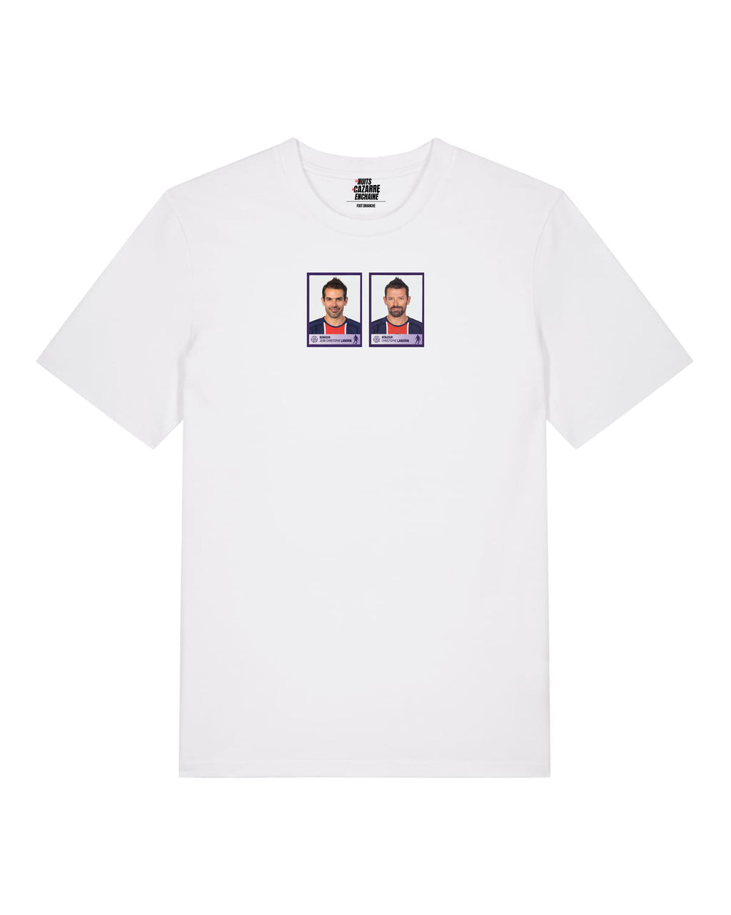 Tee Shirt Christophe Landrin - Cazarre x Foot Dimanche
