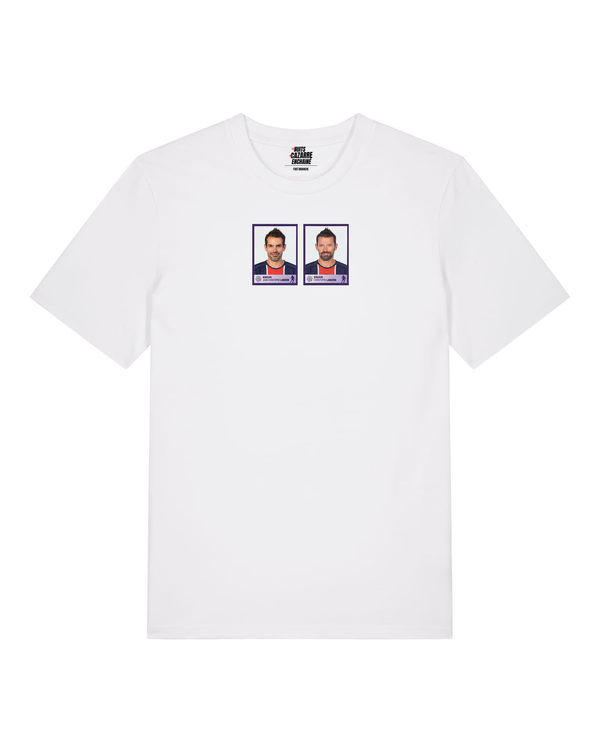 Tee Shirt Christophe Landrin - Cazarre x Foot Dimanche