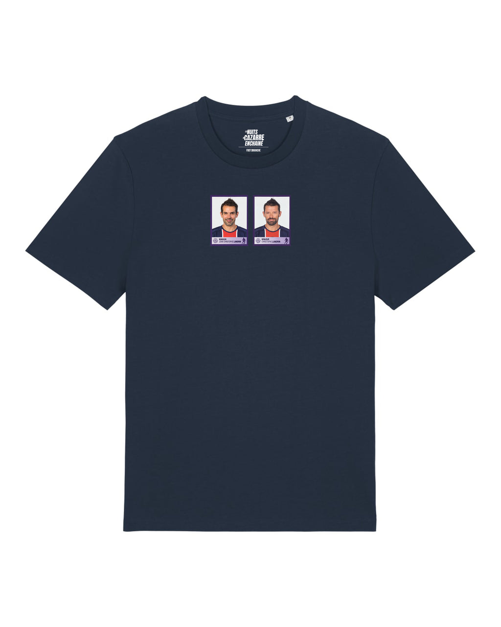 Tee Shirt Christophe Landrin - Cazarre x Foot Dimanche