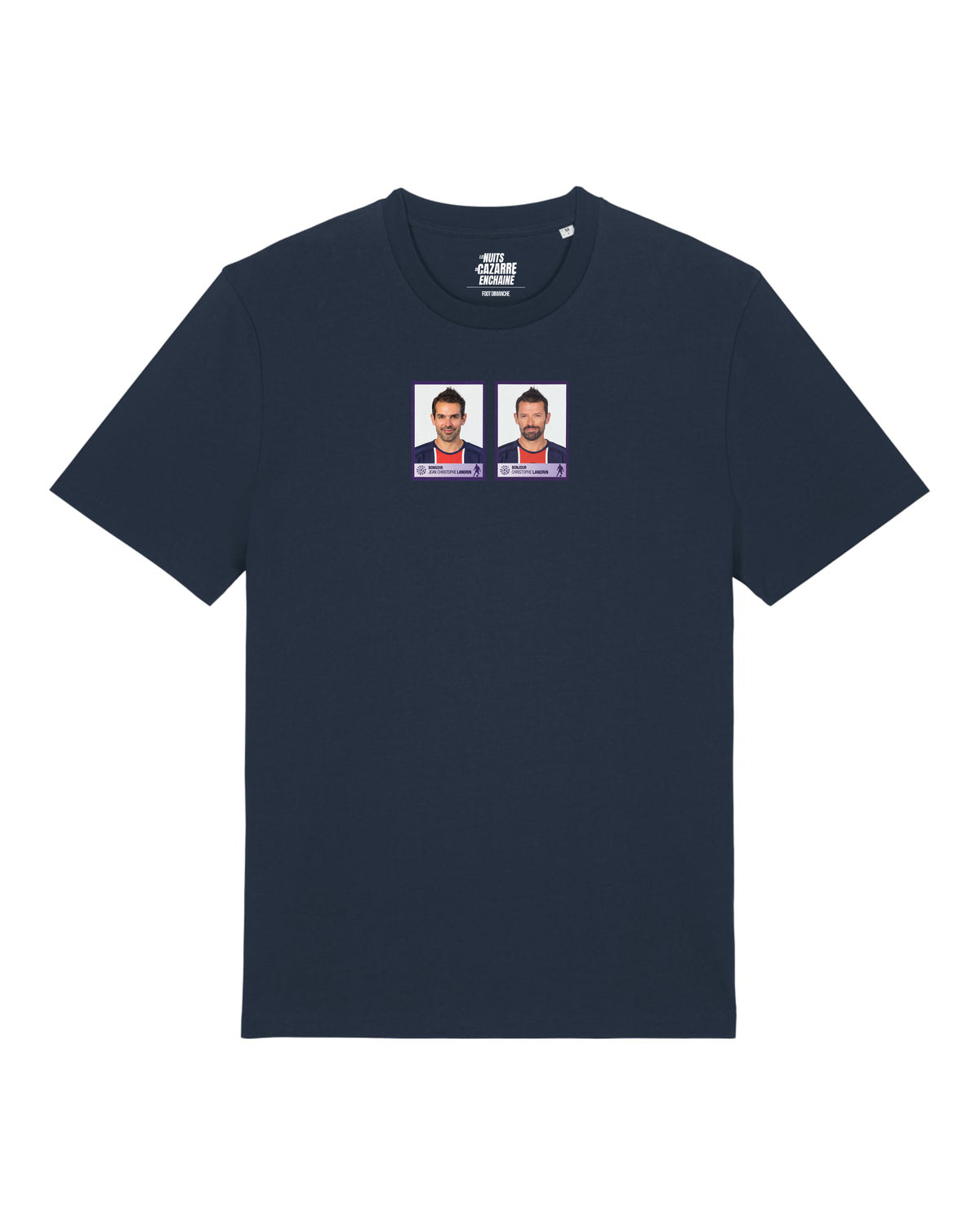 Tee Shirt Christophe Landrin - Cazarre x Foot Dimanche