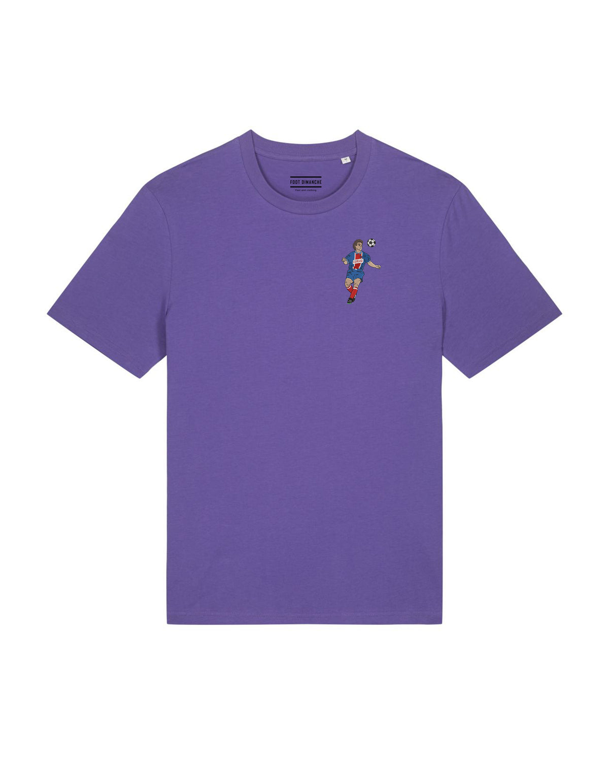 Tee Shirt David Ginola PSG - Foot Dimanche