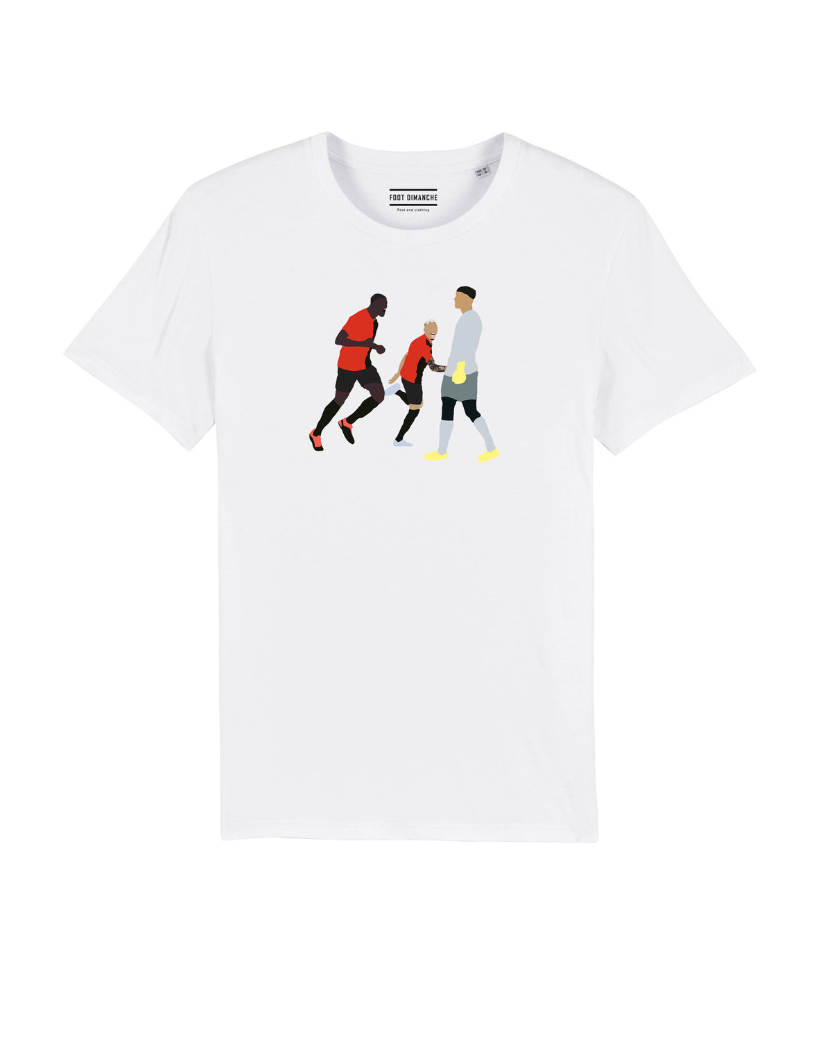 Tee Shirt Derby Breton - Tee Shirt Foot - Foot Dimanche