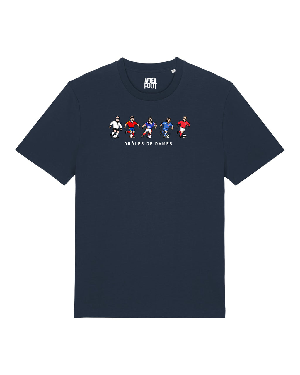 Tee Shirt Drôles de Dames Figurines - After Foot x Foot Dimanche