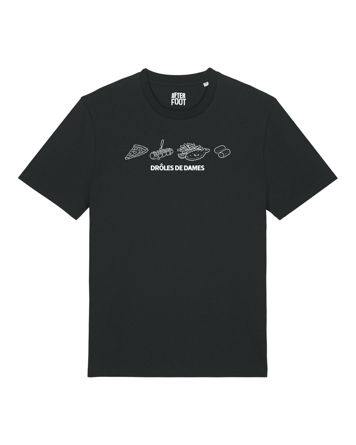 Tee Shirt Drôles de Dames Food - After Foot x Foot Dimanche