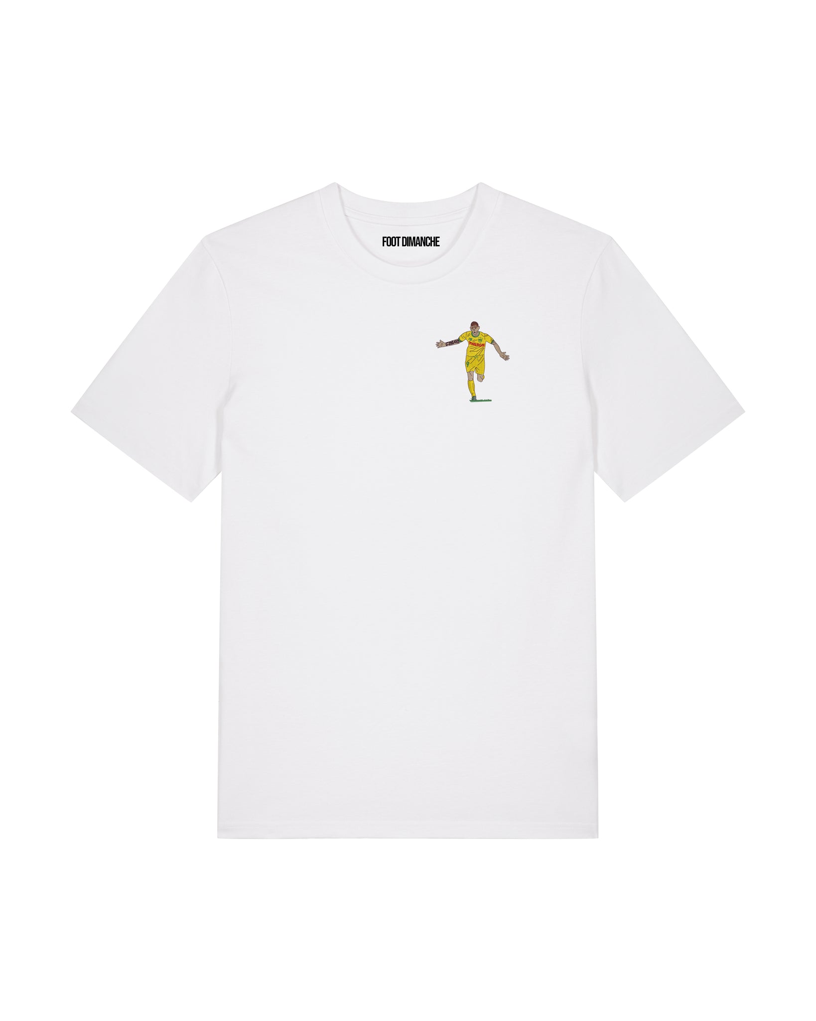 Tee Shirt Emiliano Sala brodé - Foot Dimanche