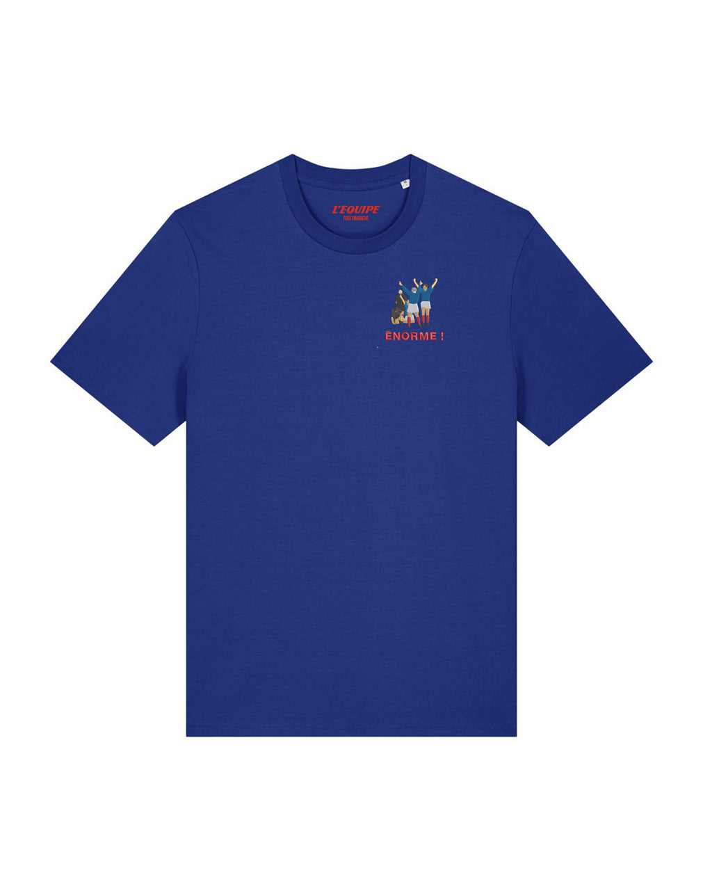Tee Shirt Énorme brodé - L'Equipe x Foot Dimanche