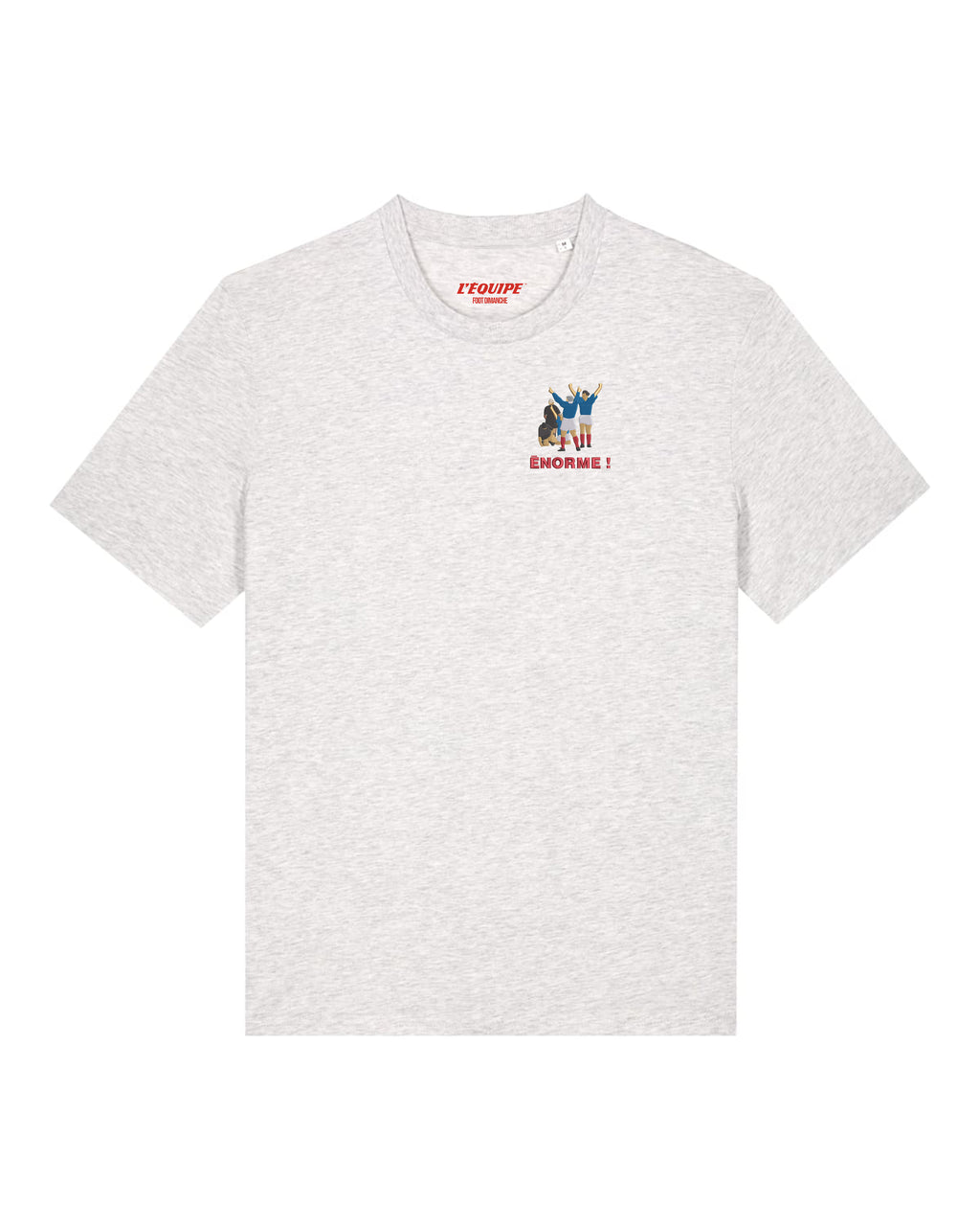 Tee Shirt Énorme brodé - L'Equipe x Foot Dimanche