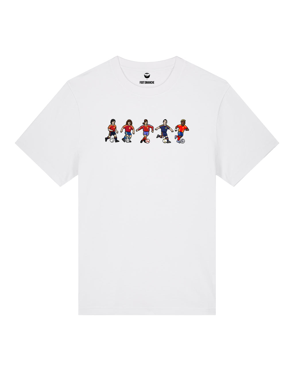 Tee Shirt Espagne - Foot Dimanche x Clément Striano
