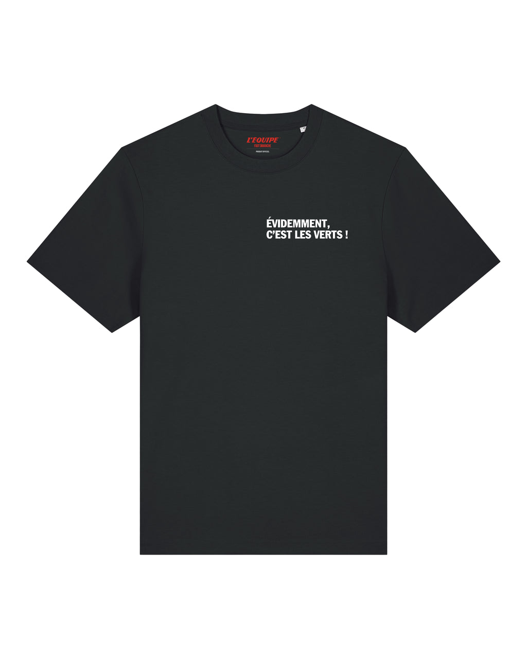 Tee Shirt Evidemment c'est les Verts - L'Equipe x Foot Dimanche