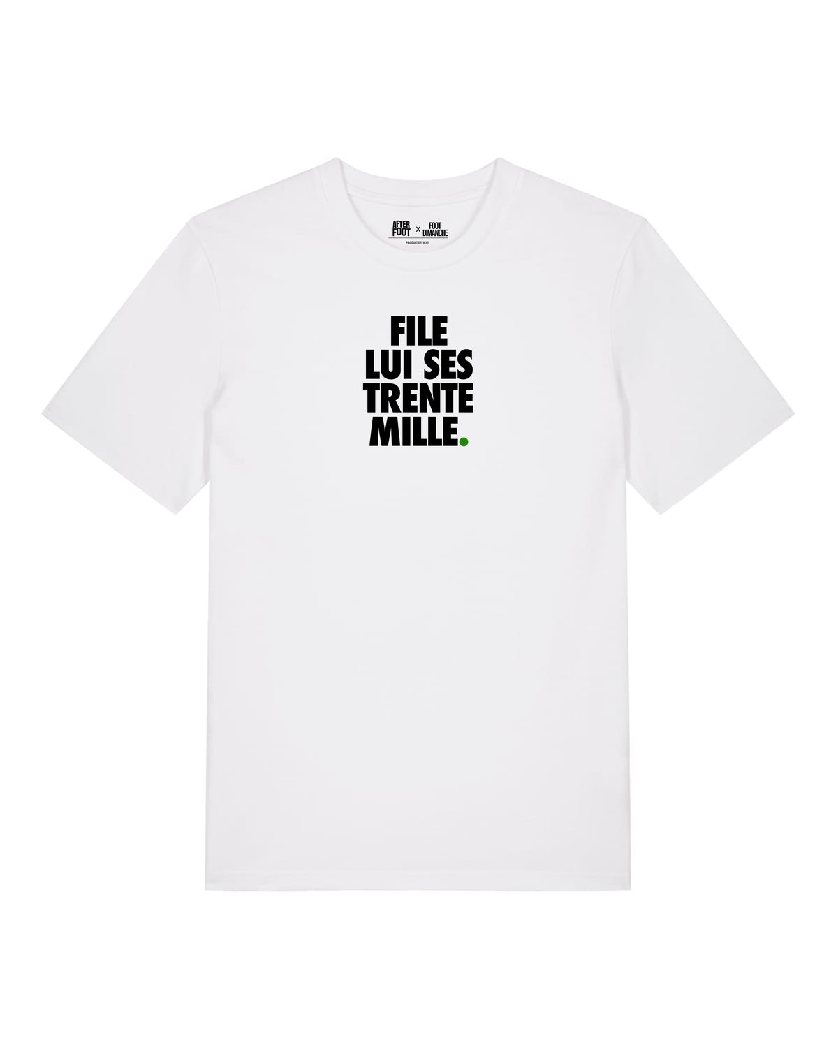 Tee Shirt File lui trente mille - After Foot x Foot Dimanche