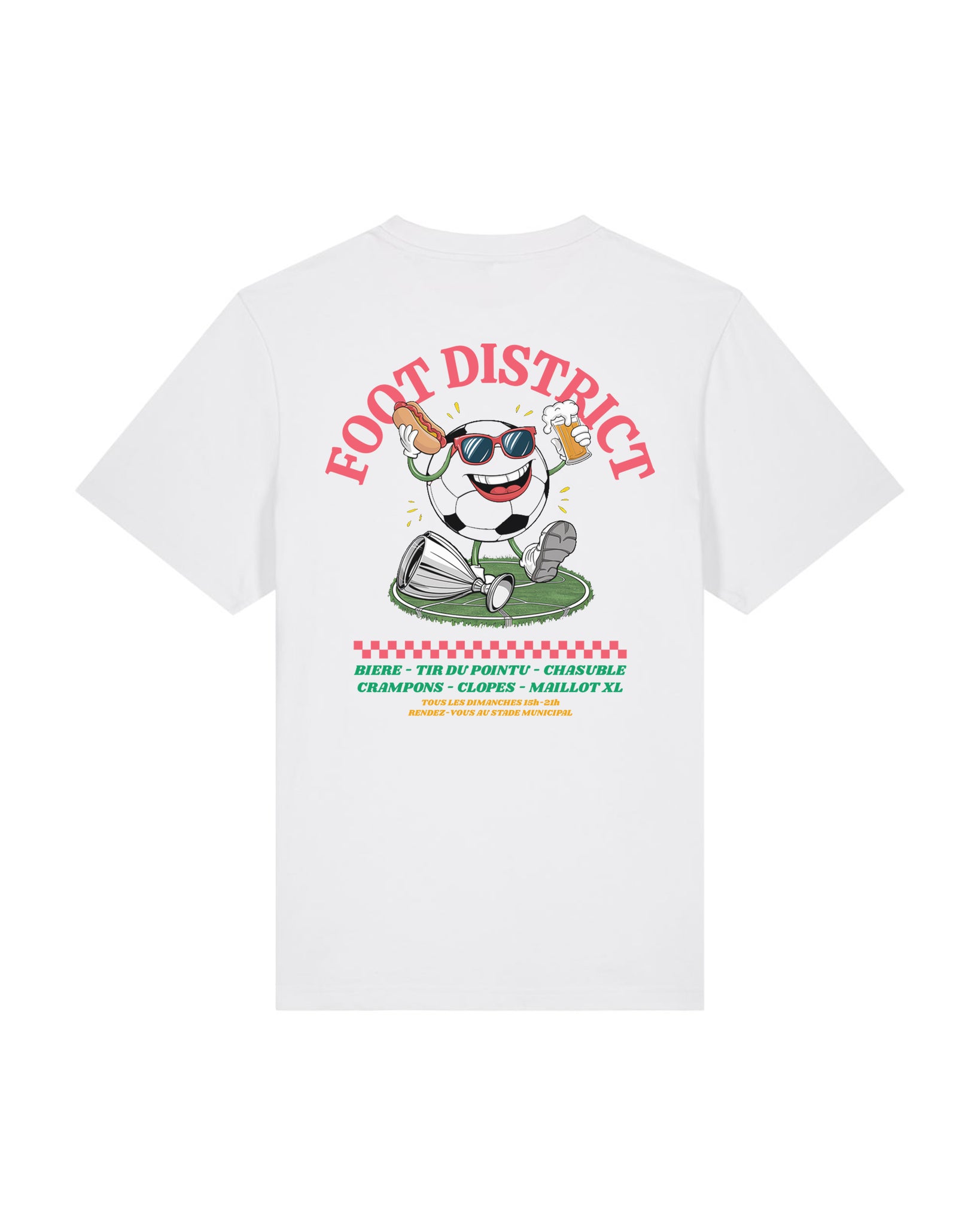 Tee Shirt Foot District - Vrai Foot Day x Foot Dimanche