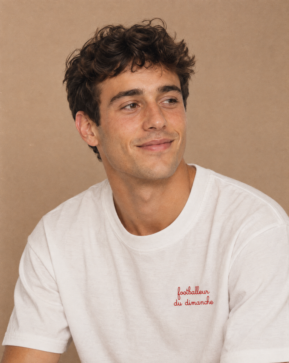 Tee Shirt Footballeur du dimanche brodé