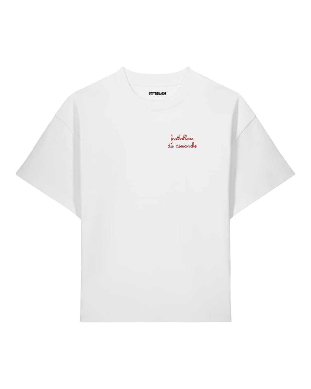 Tee Shirt Footballeur du dimanche brodé