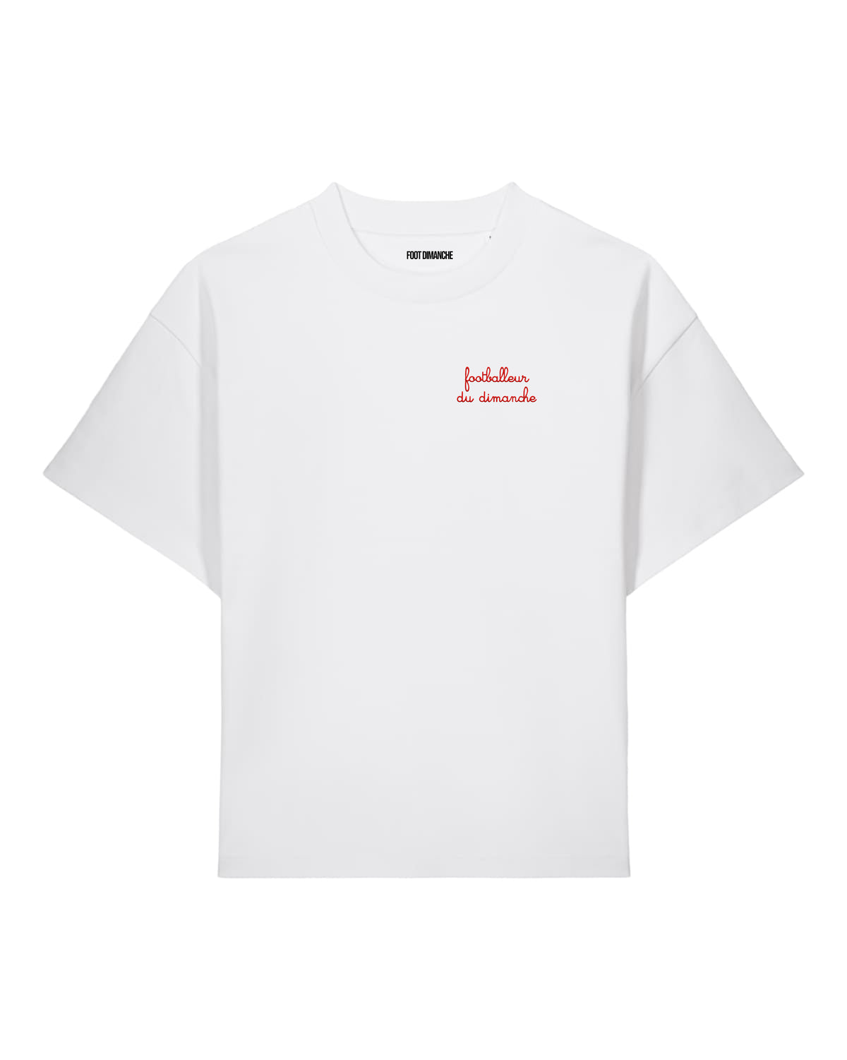 Tee Shirt Footballeur du dimanche brodé