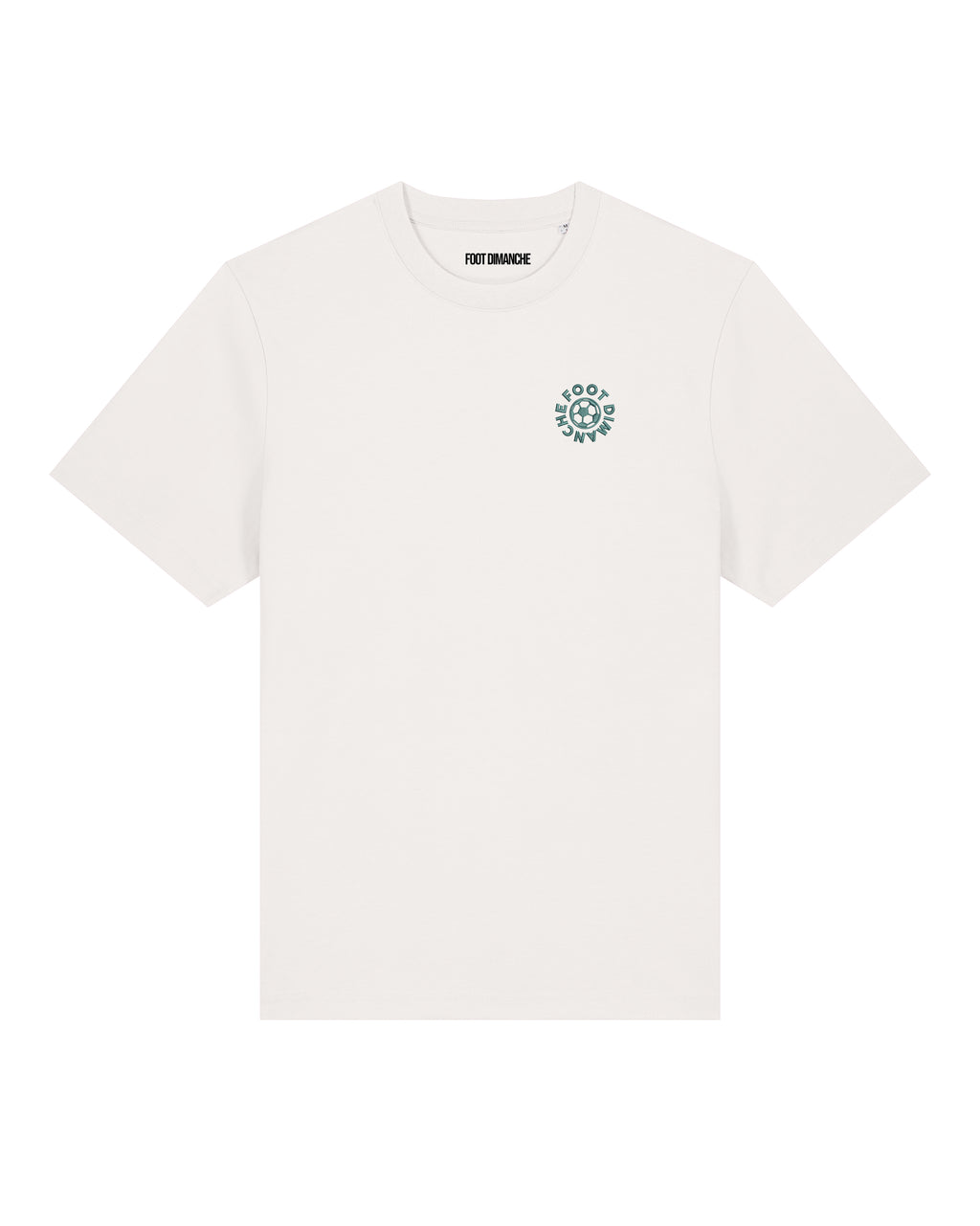 Tee Shirt Foot dimanche ballon brodé