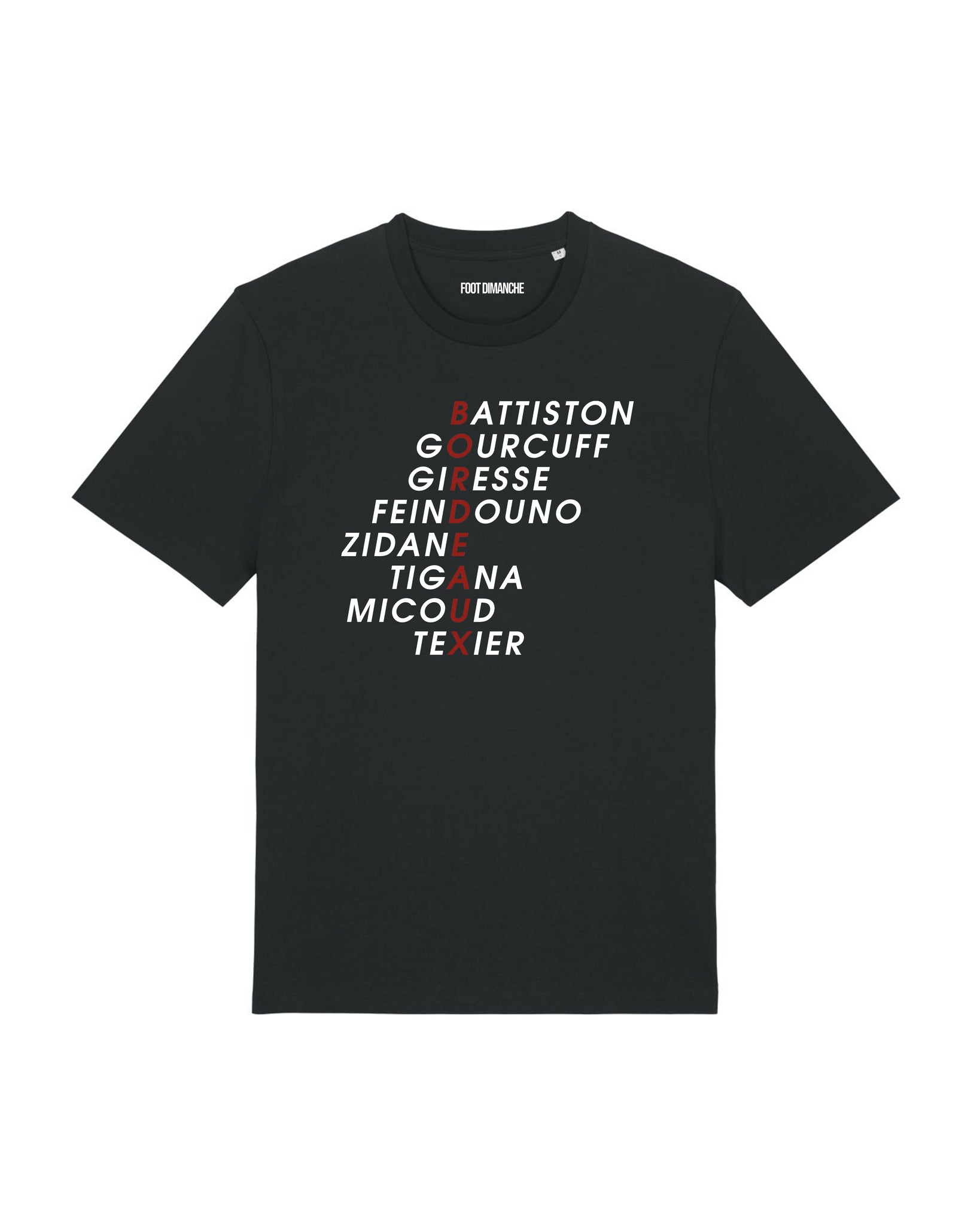 Tee Shirt Girondins Bordeaux Légendes - Foot Dimanche