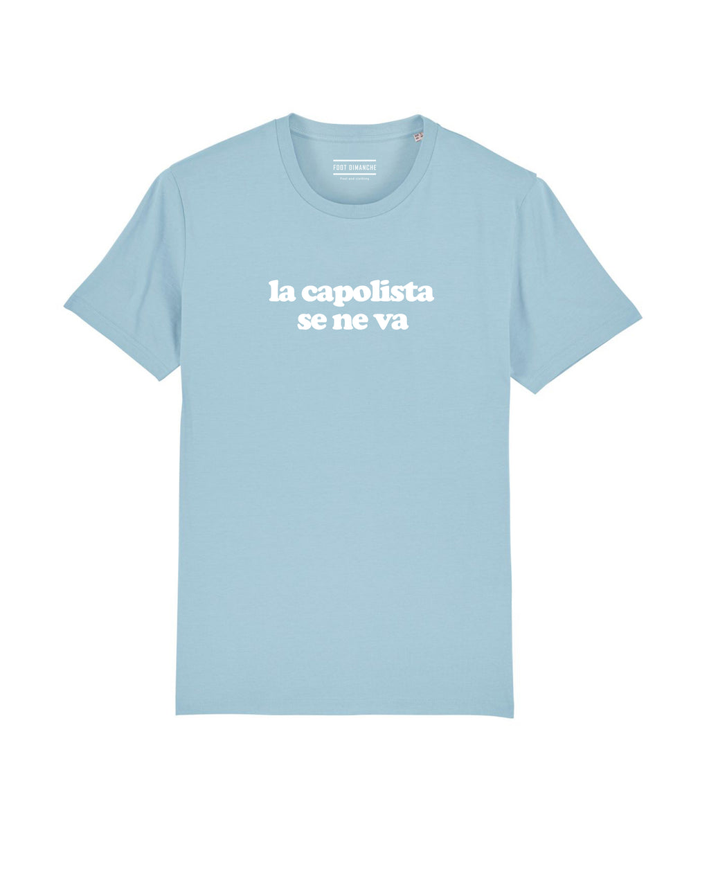 tee shirt la capolista se ne va
