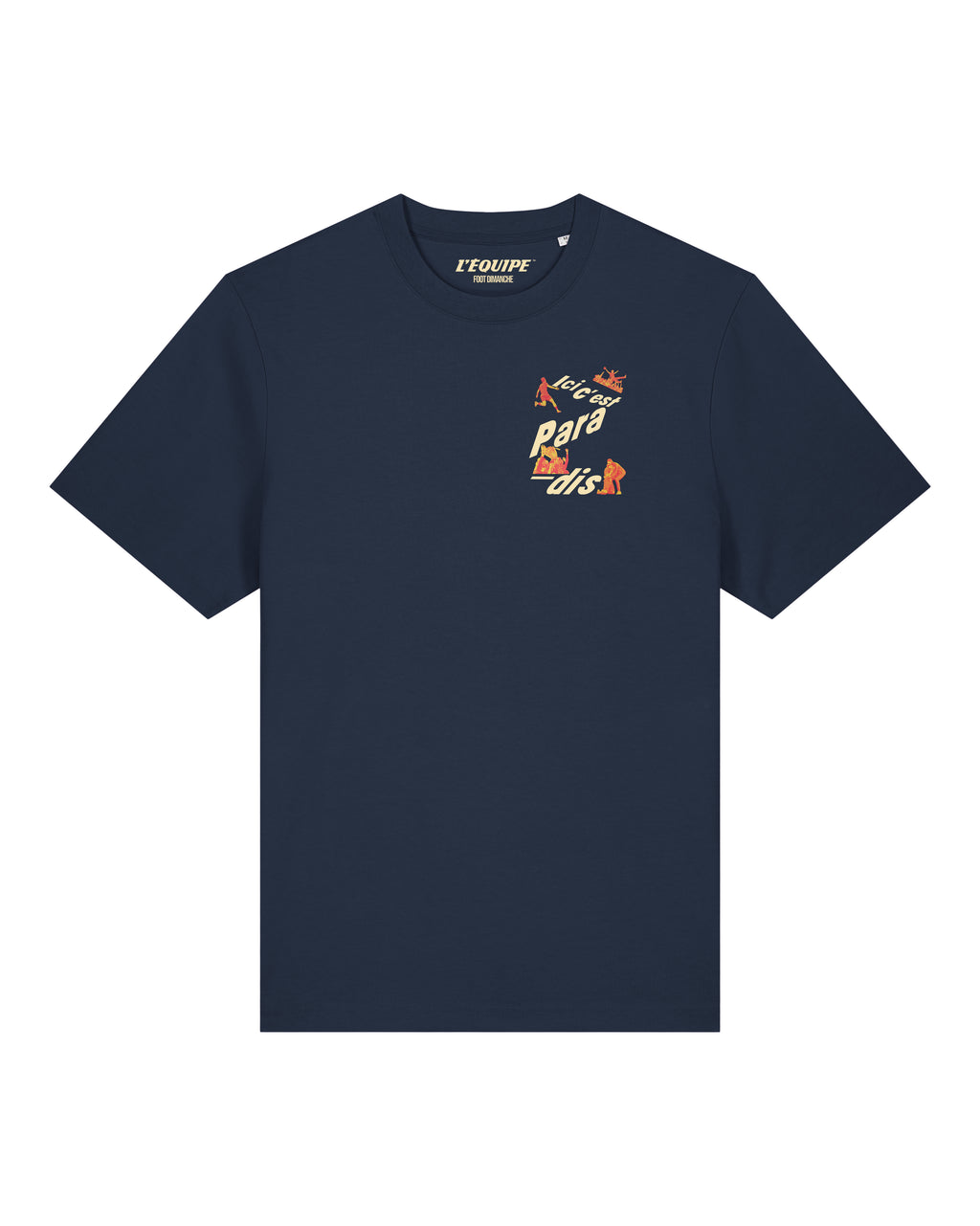 Tee Shirt Ici c'est Paradis - L'Equipe x Foot Dimanche