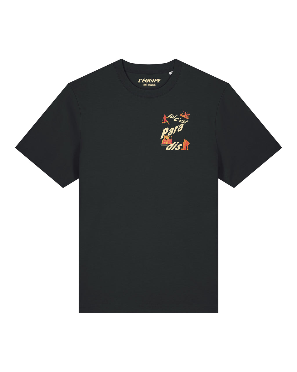 Tee Shirt Ici c'est Paradis - L'Equipe x Foot Dimanche