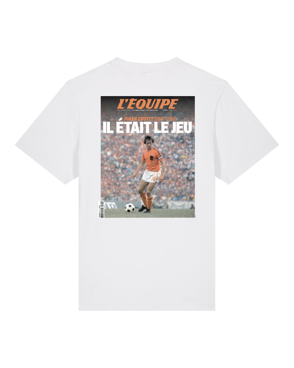 Tee Shirt Il Etait le Jeu - L'Equipe x Foot Dimanche
