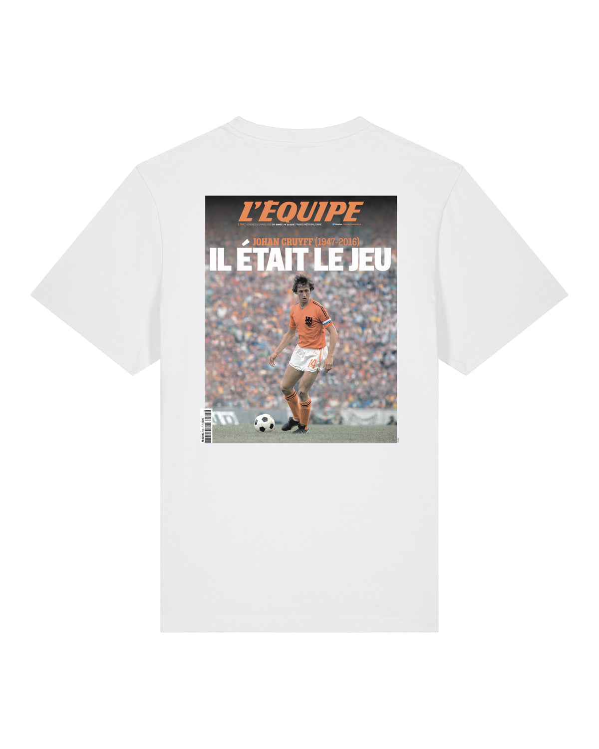 Tee Shirt Il Etait le Jeu - L'Equipe x Foot Dimanche