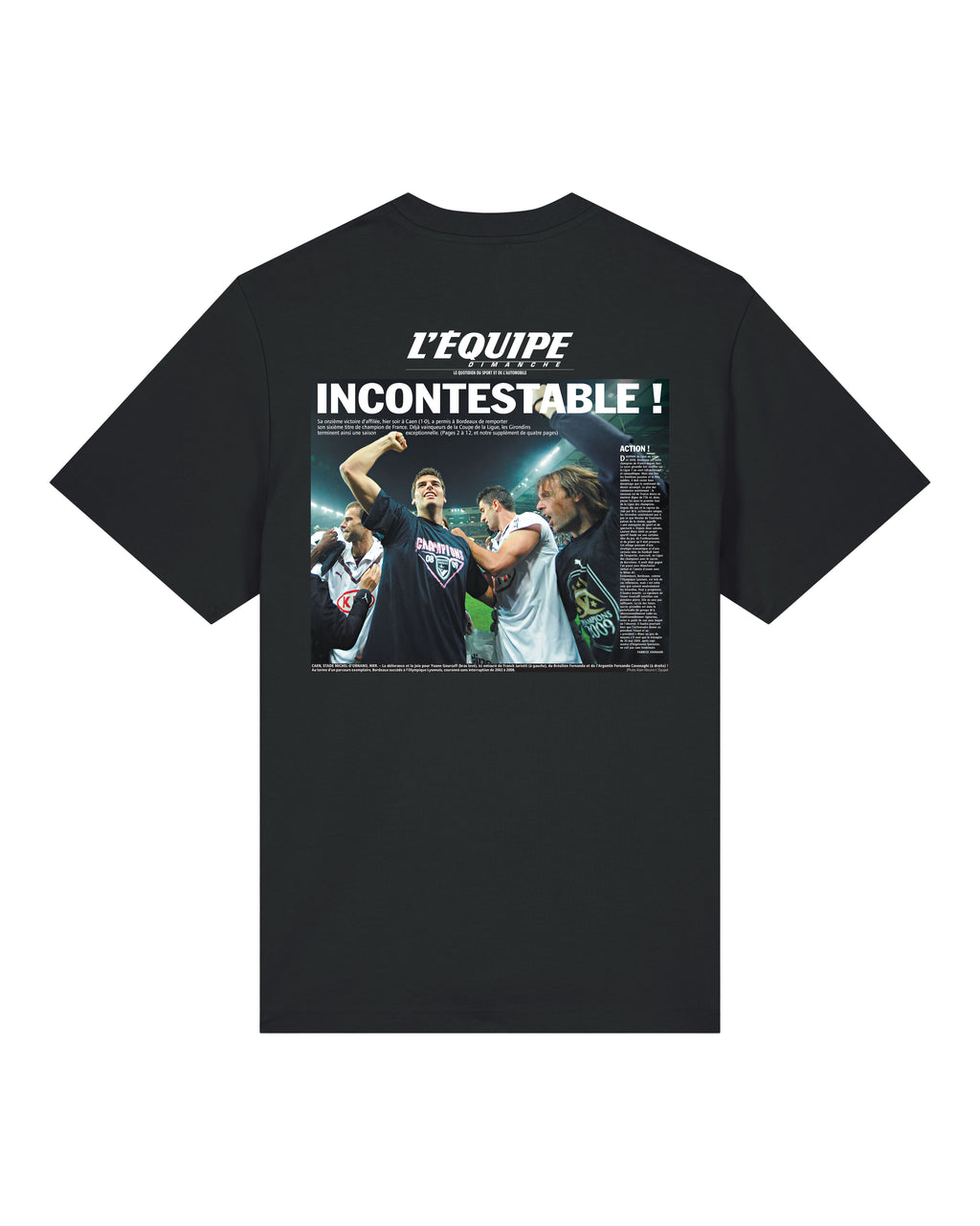 Tee Shirt Incontestables - L'Equipe x Foot Dimanche