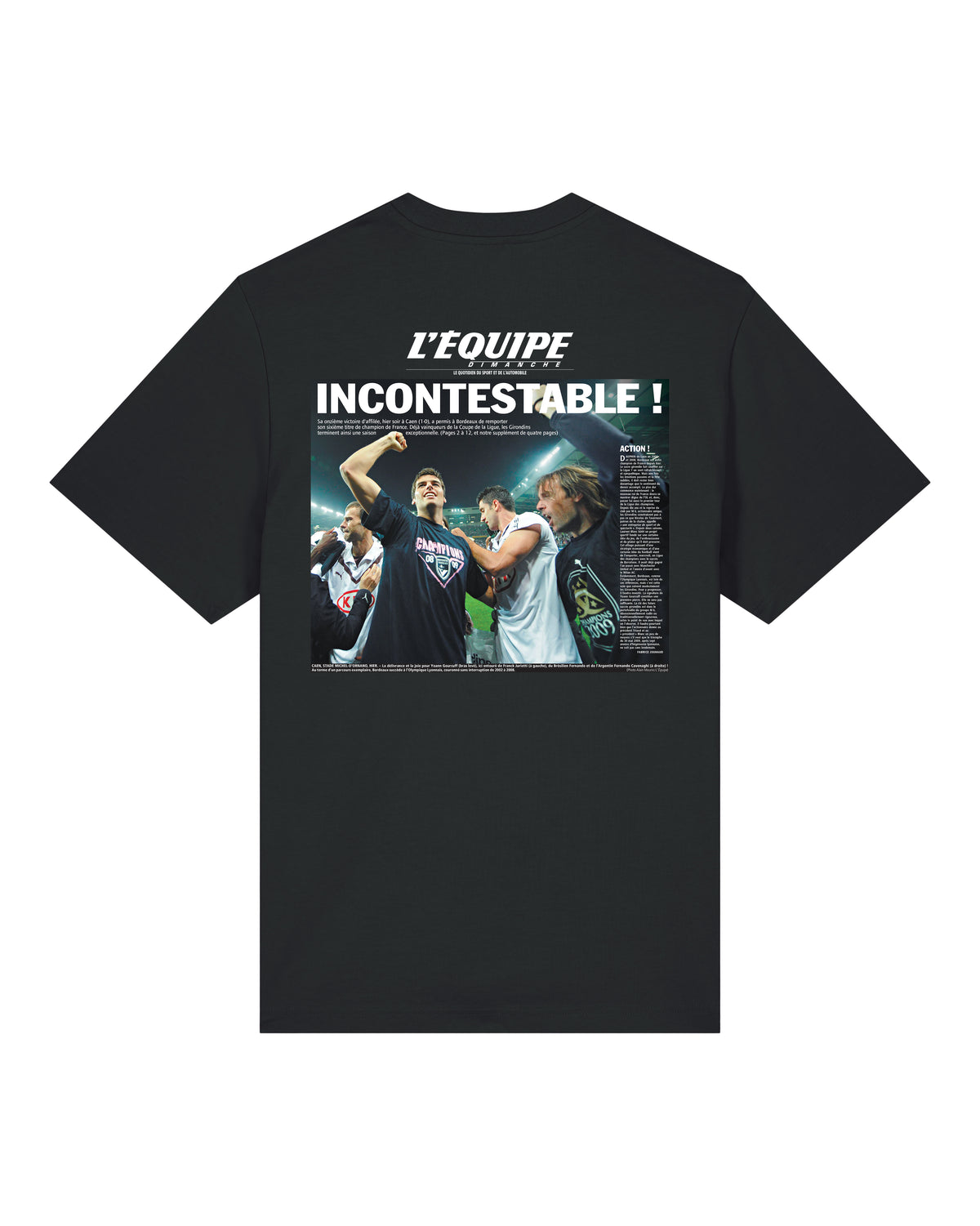 Tee Shirt Incontestables - L'Equipe x Foot Dimanche